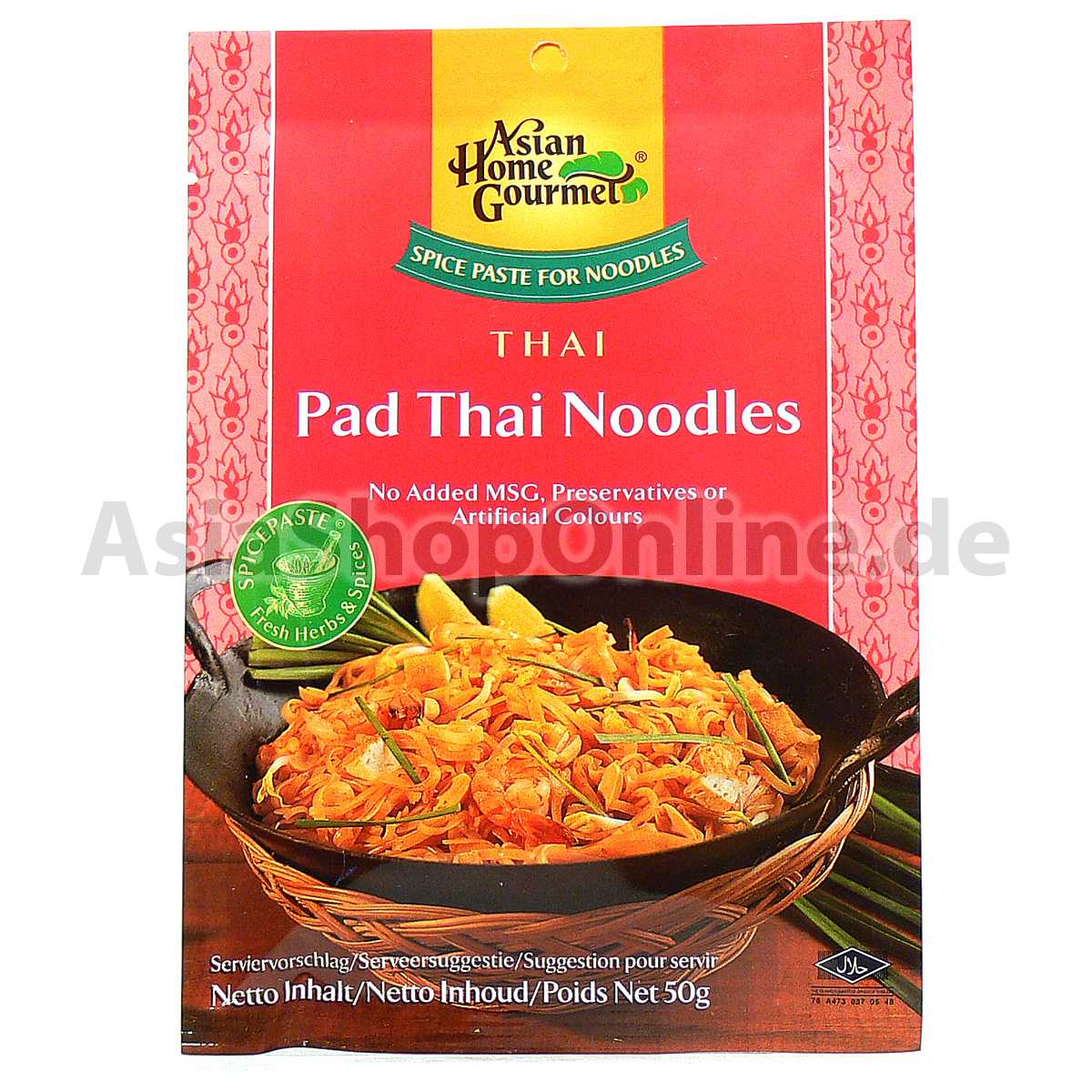 Pad Thai Nudeln Würzpaste - Asian Home Gourmet - 50g