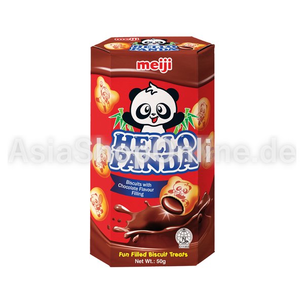 Biscuit mit Kakaofüllung - Meiji Hello Panda - 50g