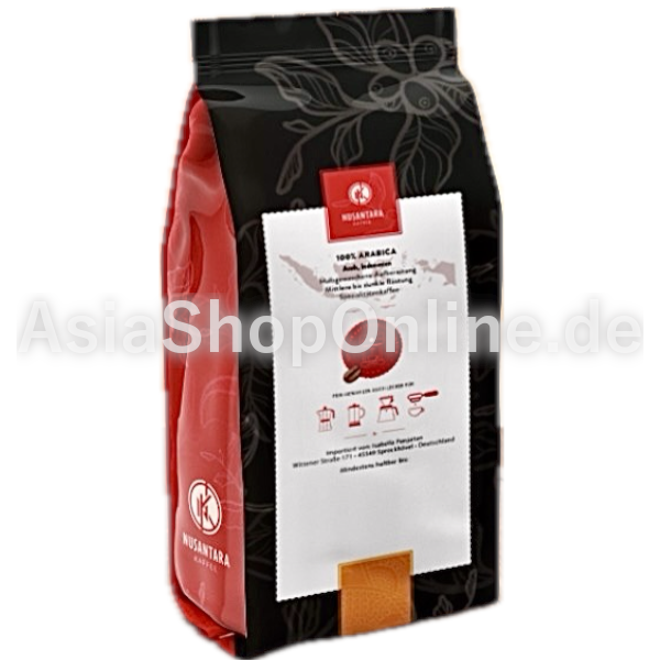 Aceh Arabica Premium Kaffeebohnen - Nusantara Kaffee - 250g
