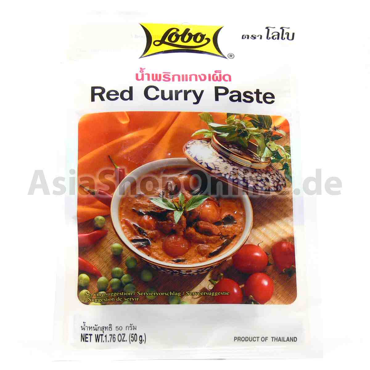 Rote Currypaste - Lobo - 50g