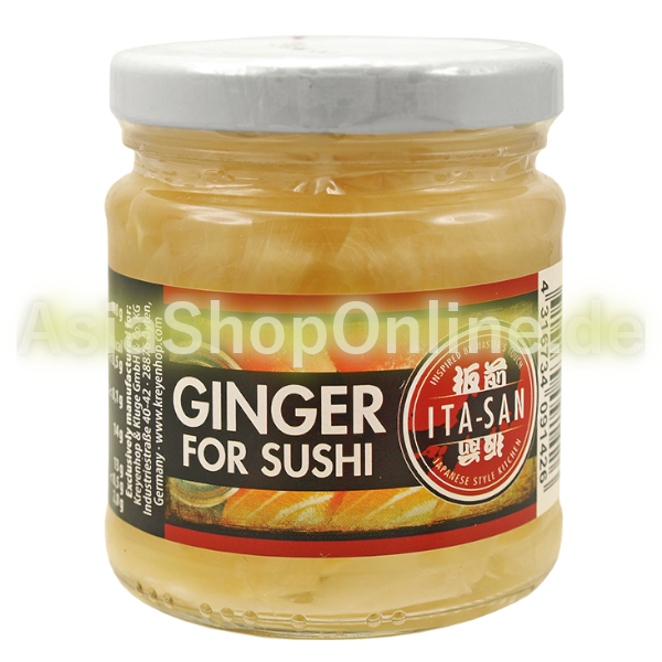 Ingwer für Sushi, weiß ATG - Ita-San - 190g