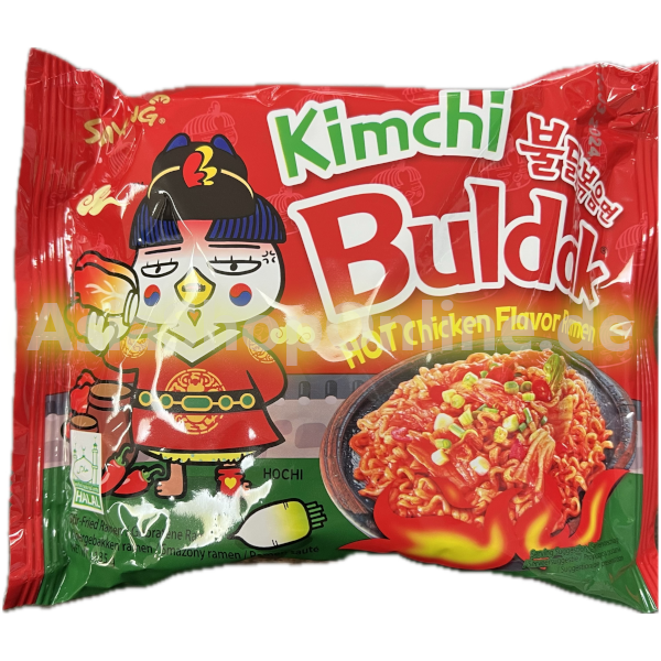 Instantnudeln Kimchi Buldak Hot Chicken Flavor Ramen - Samyang - 135g