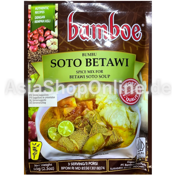 Gewürzpaste Soto Betawi - Bamboe - 40g