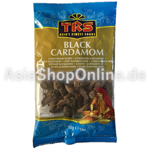 Schwarzer Kardamom - TRS - 50g