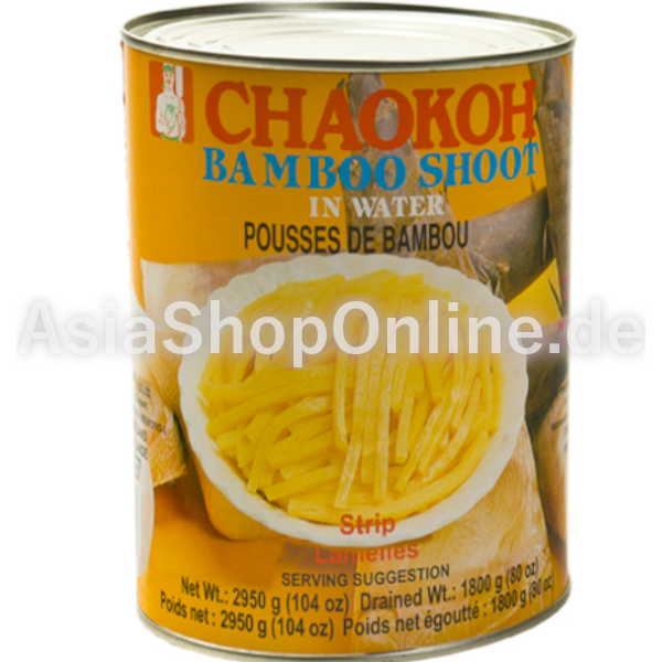 Bambussprossen (Streifen) - Chaokoh - 1,8 Kg