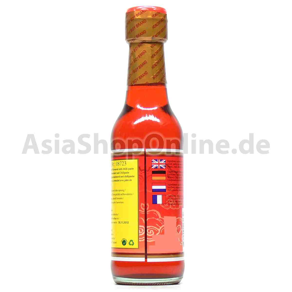 Sojaöl mit Chilipastenaroma Chili-Öl - Healthy Boy - 250ml