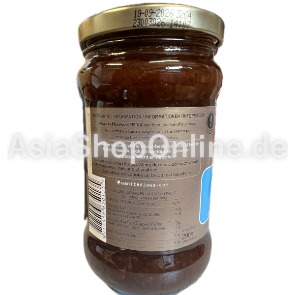 Sambal Kemangi - Wanita Djawa - 290 ml