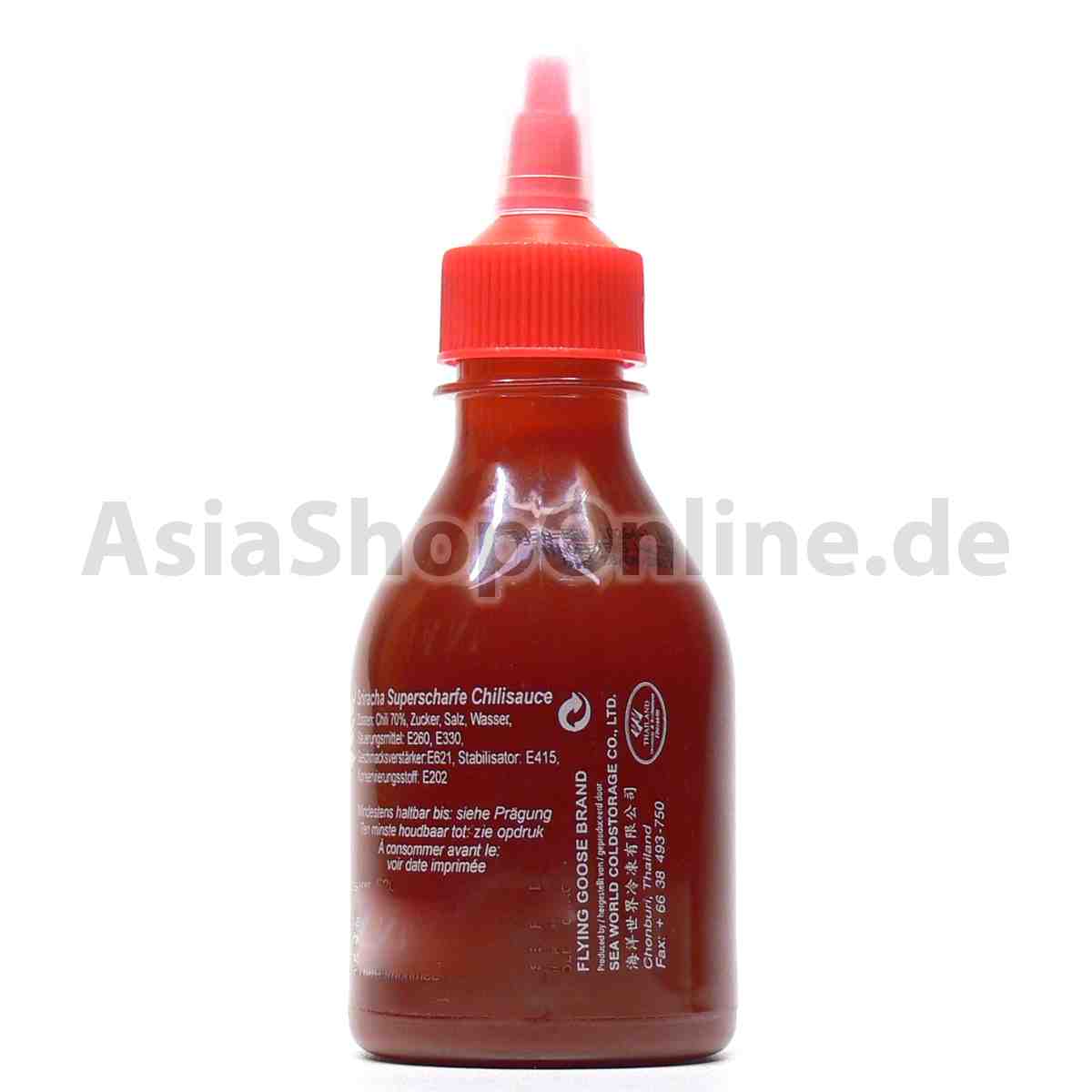 Sriracha Hot Chili Sauce - Flying Goose - 200 ml