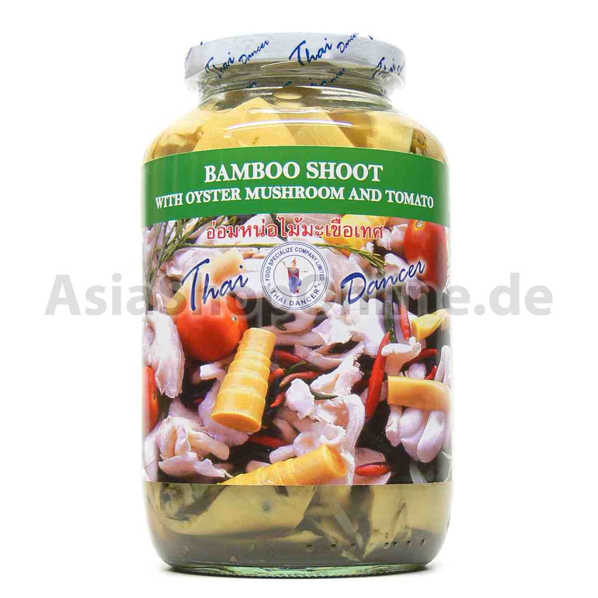 Bambussprossen mit Austernpilzen und Tomaten - Thai Dancer - 400 g