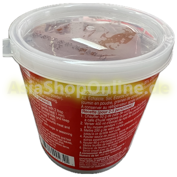Rote Currypaste - Hahnmarke - 400g
