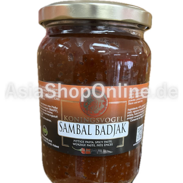 Sambal Badjak - Koningsvogel - 750 g