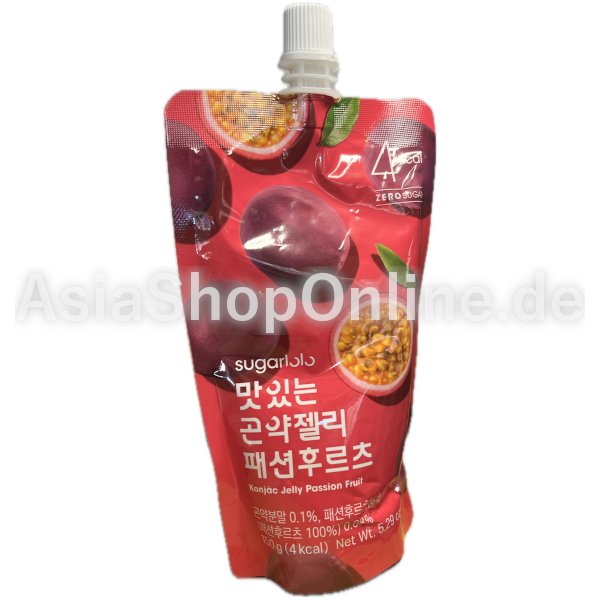 Konjac Jelly Passionfrucht - Sugarlolo - 150g