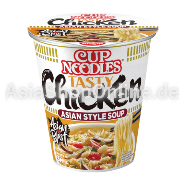 Instant Nudeln Asian Style Huhn - Nissin - 63g