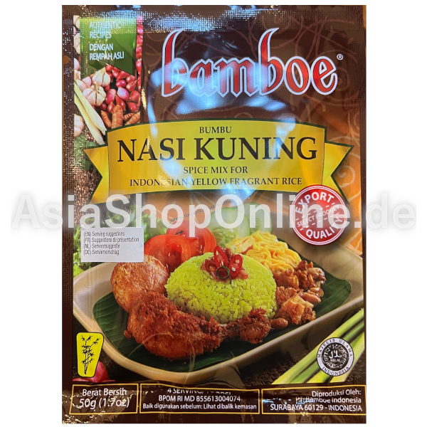 Gewürzpaste Bumbu Gelber Reis - Bamboe - 40g