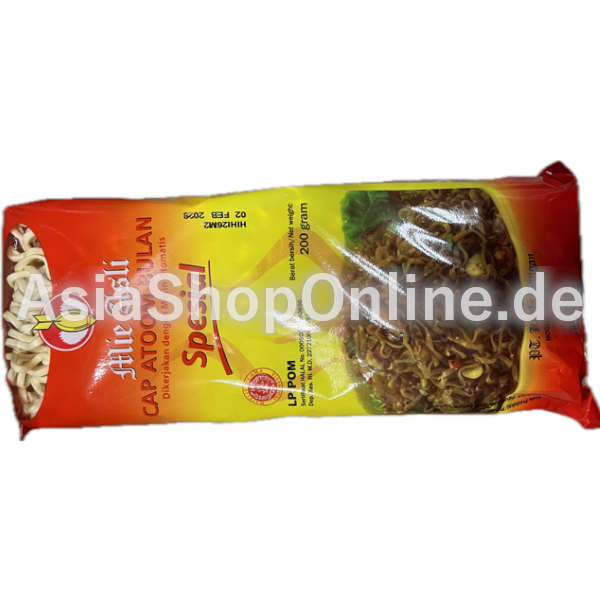 Mienudeln Speziel (Breit) - Cap Atoom Bulan - 200gr
