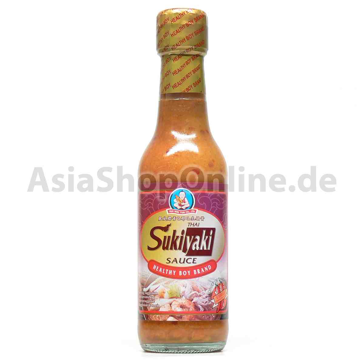 Scharfe Sukiyaki Sauce - Healthy Boy - 250ml