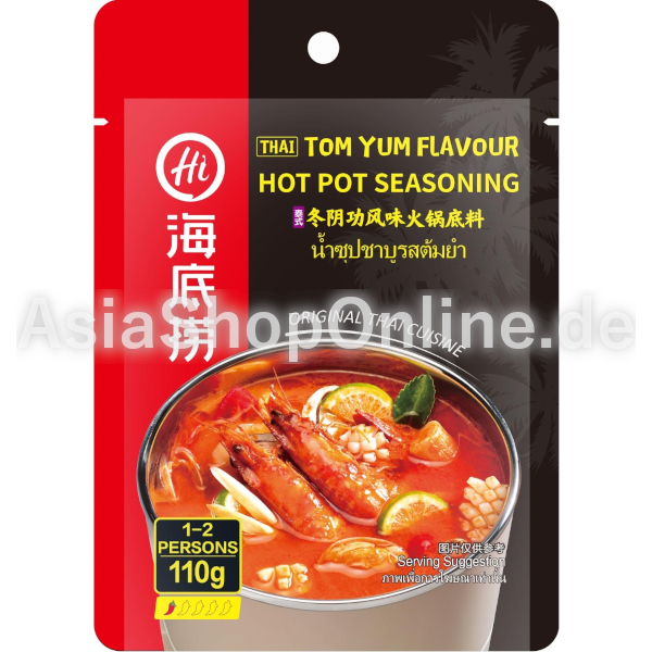 Hot Pot Seasoning Tom Yum - Haidilao - 110g