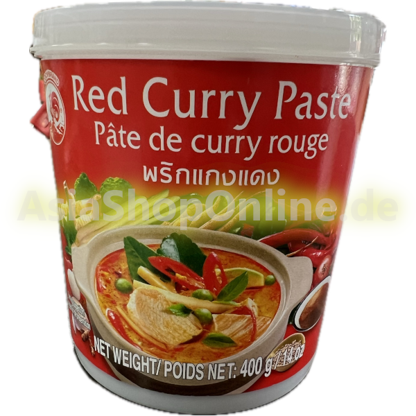 Rote Currypaste - Hahnmarke - 400g