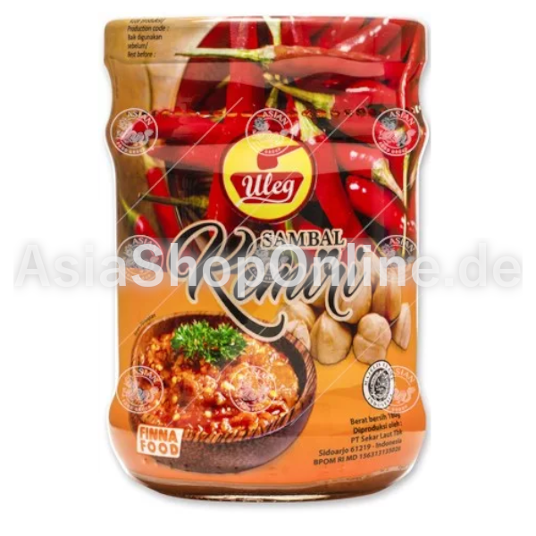 Sambal Kemiri - Finna Uleg - 180g