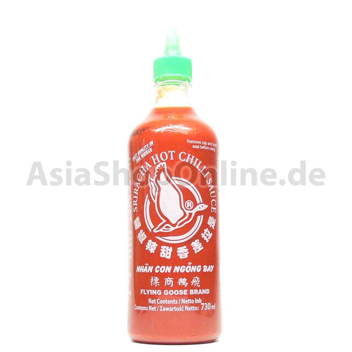 Sriracha Hot Chili Sauce - Flying Goose - 730 ml