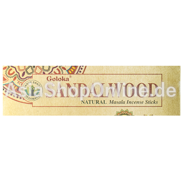 Räucherstäbchen Sandelholz - Goloka - 15g