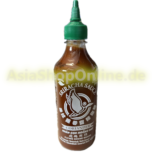 Sriracha Hot Chili Koriander Sauce - Flying Goose - 455ml
