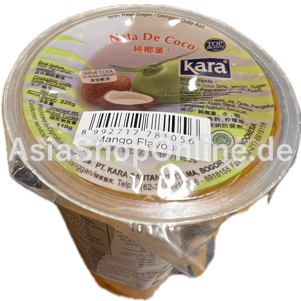 Nata de Coco Mango - Kara - 220ml