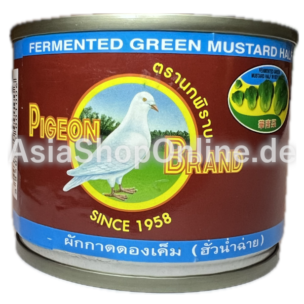 Fermentierter Senfkohl in Sojasauce gesalzen - Pigeon - 80g