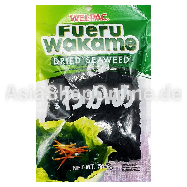 Meeresalgen getrocknet Fueru Wakame - Wel-Pac - 56.7g