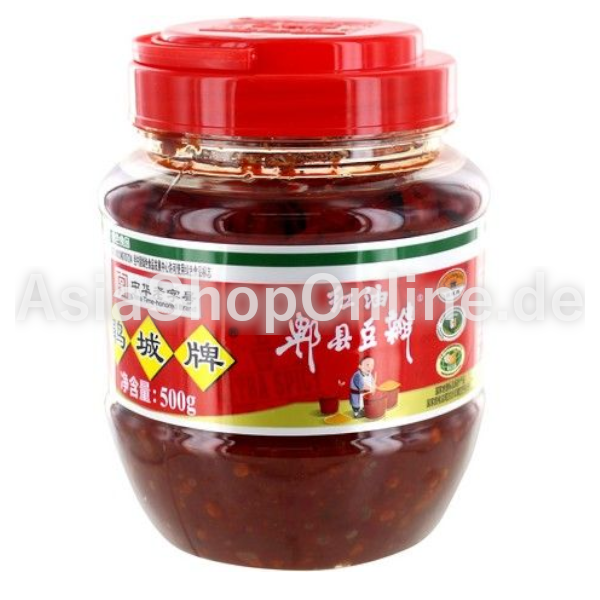 Ackerbohnen-Soße Chiliolie - JUAN CHENG - 500g