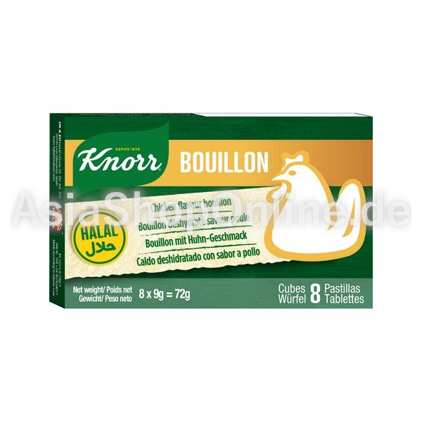 Brühwürfel Huhn - Knorr - 72g