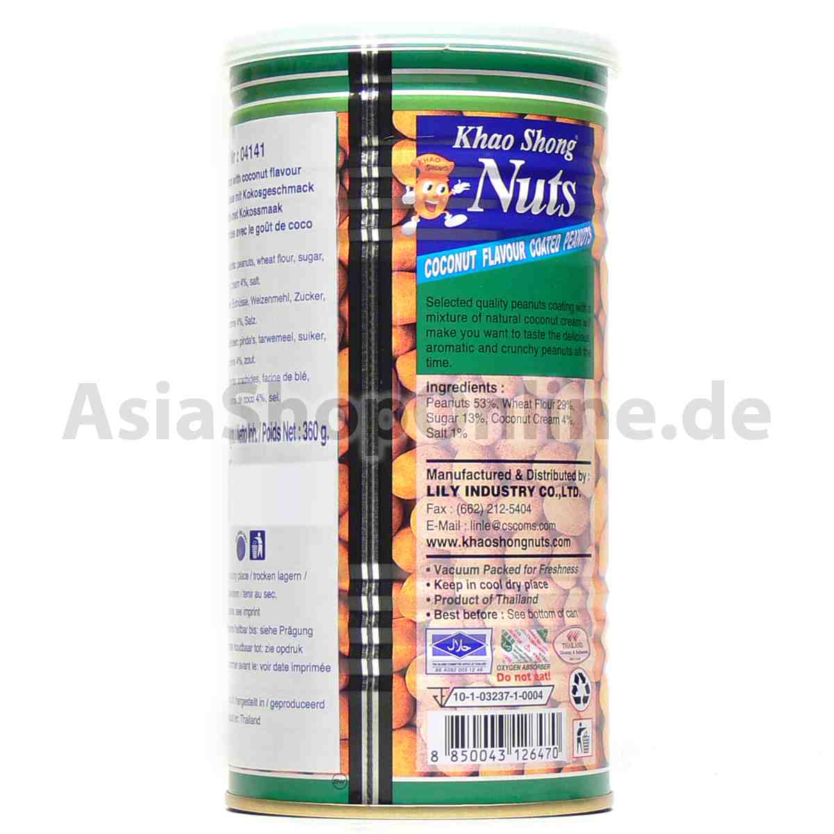 Erdnüsse im Kokosmantel - Khao Shong - 360g