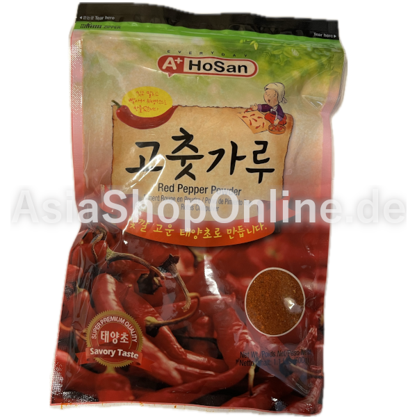 Gochugaru Chilipulver rot - A+ Hosan - 500g