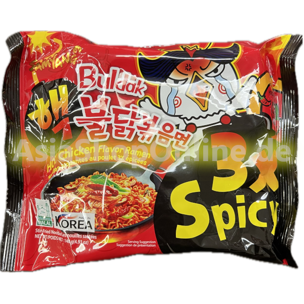 Instantnudeln Buldak 3x Spicy - Samyang - 140g