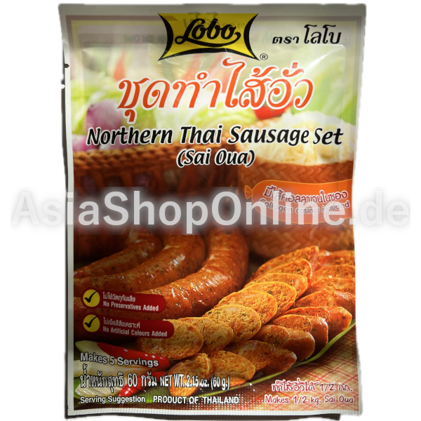 Thai Sausage Set (Sai Oua) - Lobo - 60g