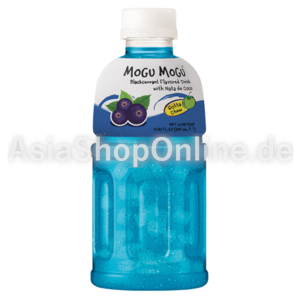 Schwarze Johannisbeere Limonade mit Jelly - Mogu Mogu - 320ml