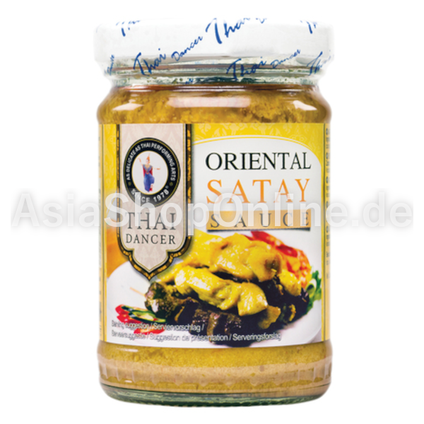 Erdnuss-Sauce Saté-Sauce Sataysauce - Thai Dancer - 227g