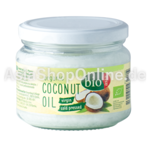Kokosöl kaltgepresst - bio asia - 250ml