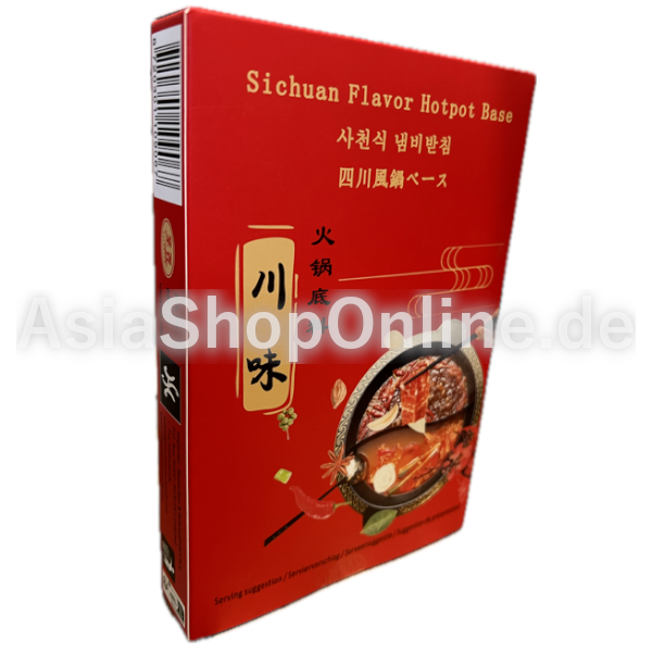 Sinchuan Geschmack Hotpot Seasoning - Shengyao Foods - 200g