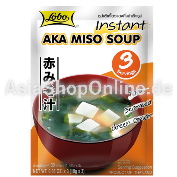 Miso Suppe Pulver Instant - Lobo - 30g