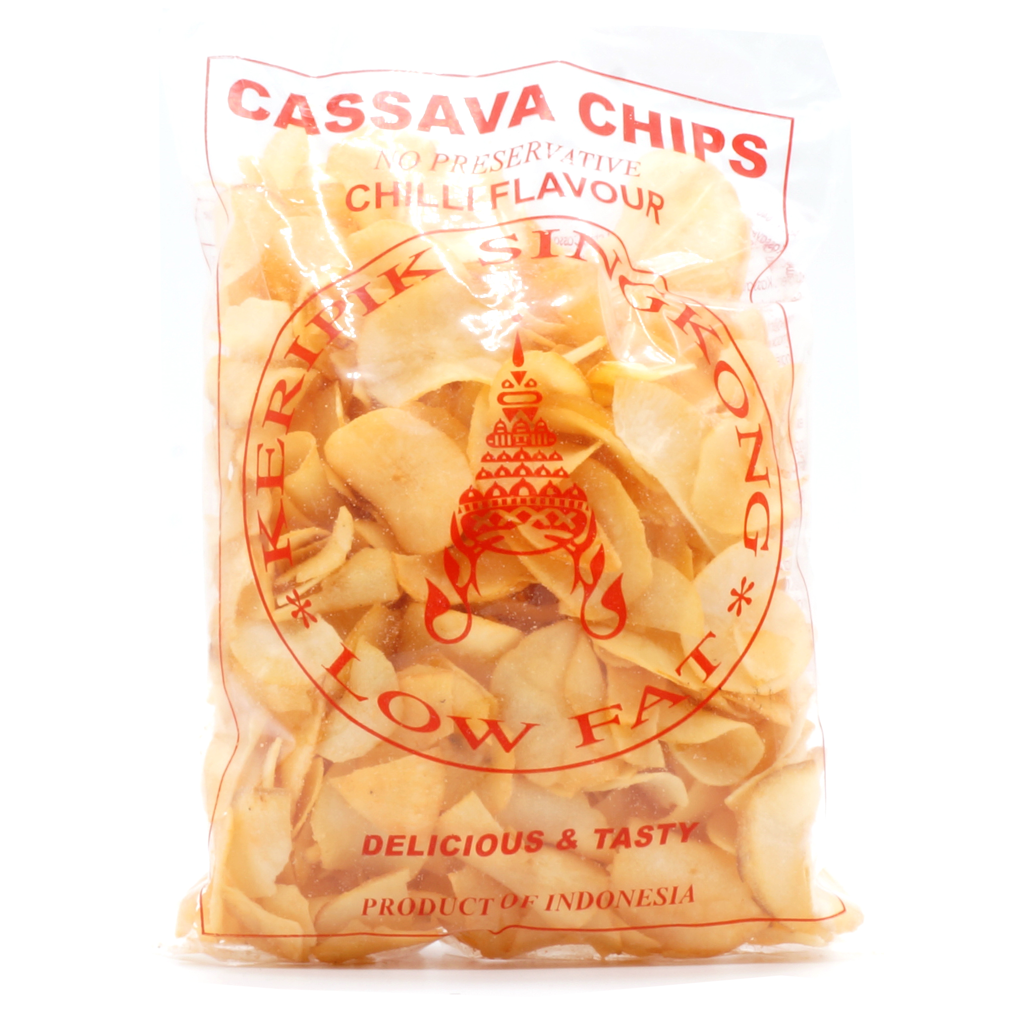 Cassava Chips scharf - AEF - 250g
