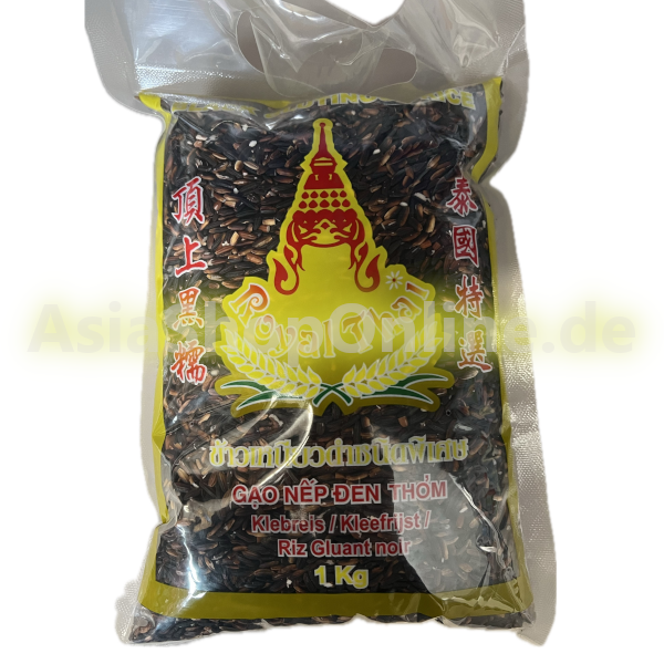 Klebreis schwarz - Royal Thai - 1kg