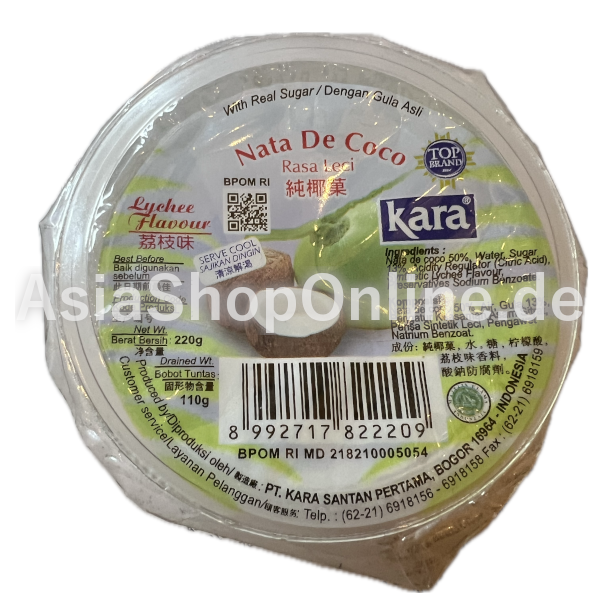 Nata de Coco Lychee - Kara - 220ml