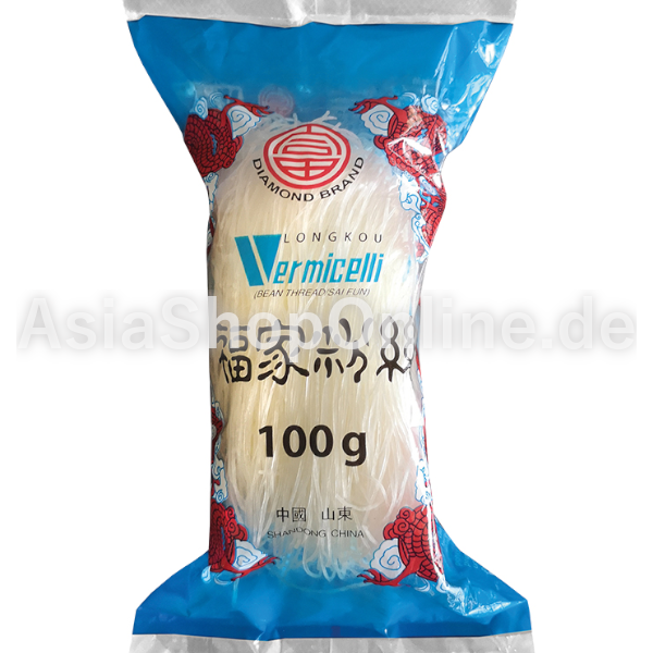 Glasnudeln lang Lungkou Vermicelli - Diamond - 100g