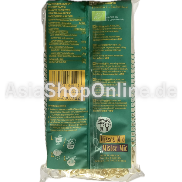 Bio Mienudeln - Mister Mie - 250 g