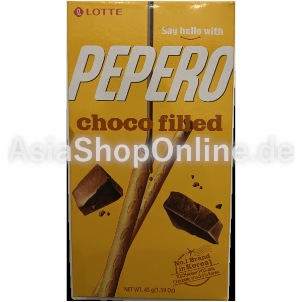 Pepero Choco Filled - Lotte - 45g