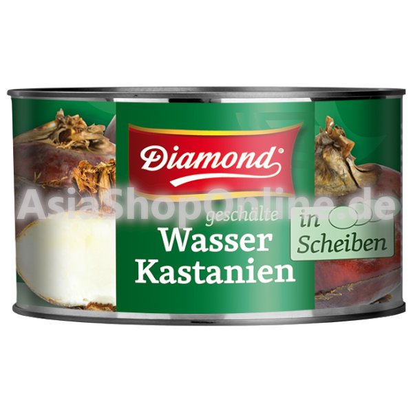 Wasserkastanien in Scheiben - Diamond - 140g