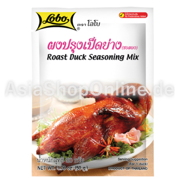 Geröstete Ente Würzmischung - Lobo - 50g