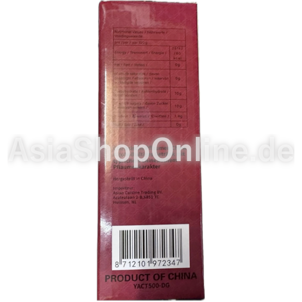 Pflaumenwein 10,5% Vol - Kaiserpalast - 500ml 