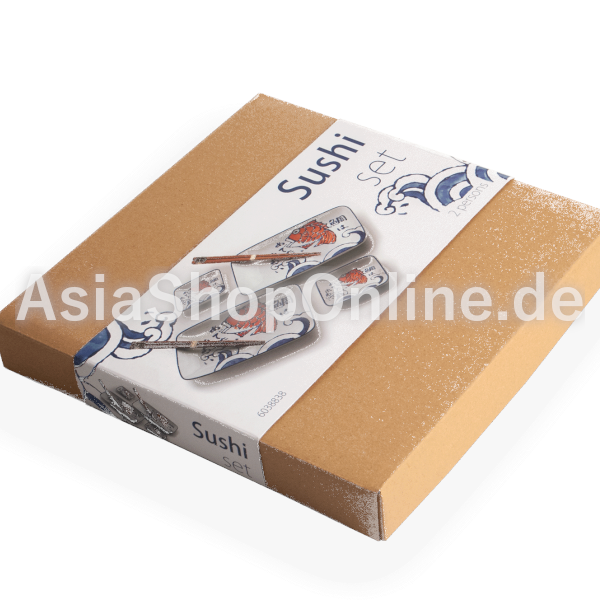 Sushisatz 22,2 x 12,4 cm Sakana - Emro - 1 Set